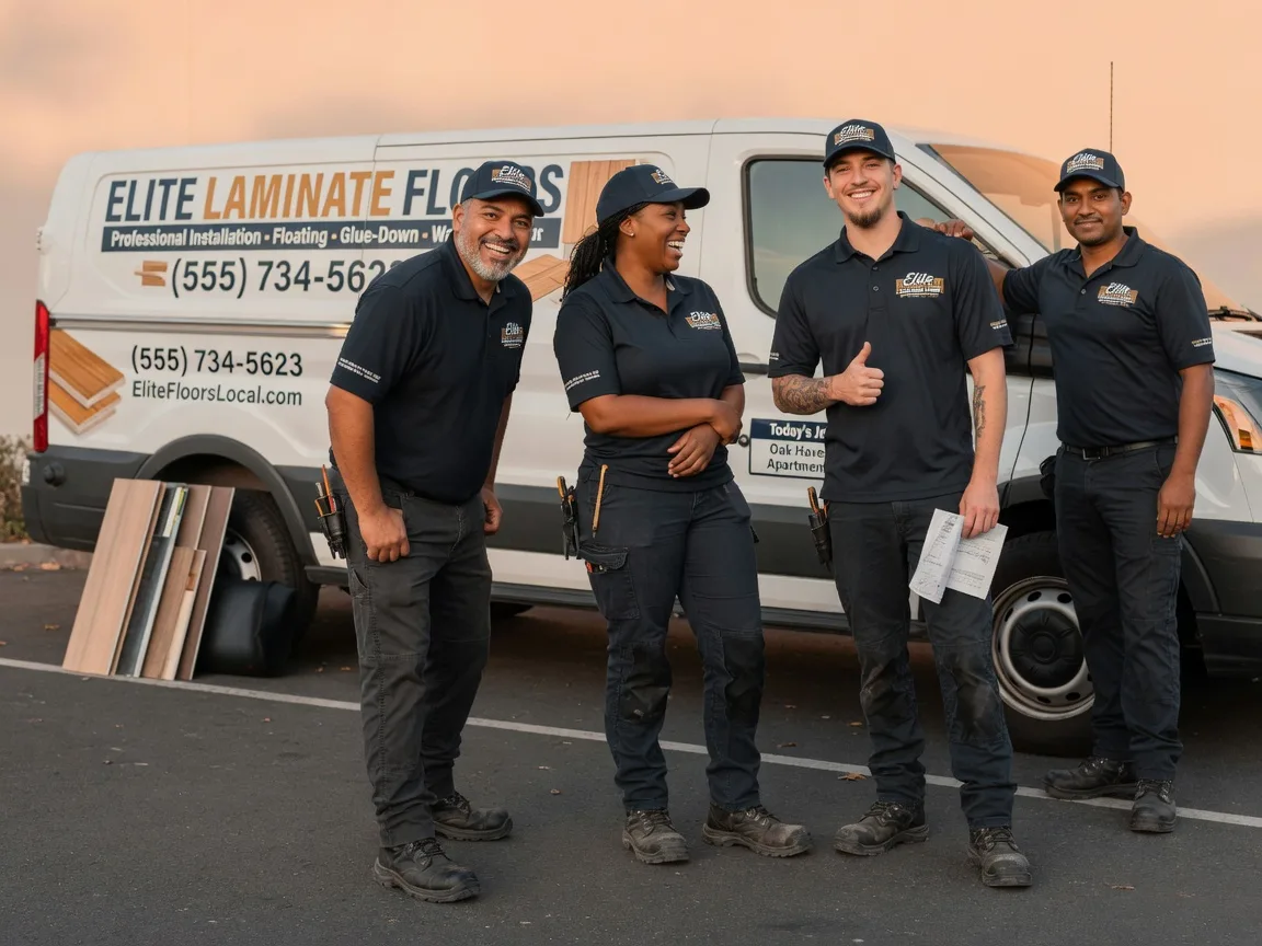 Laminate flooring installation company in Pinehurst, TX